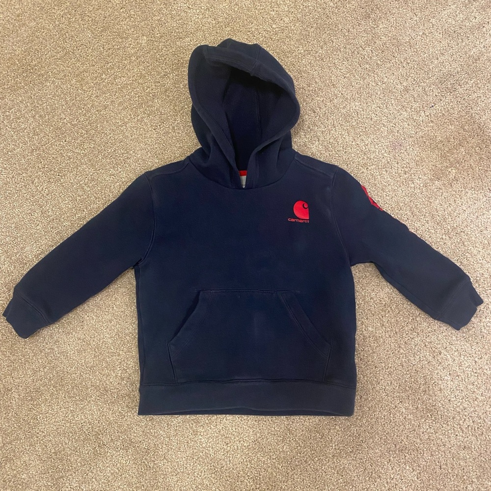 Carhartt boys size 5 pullover hoodie